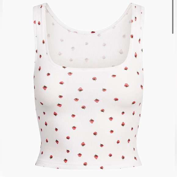 SKIMS Tops - SKIMS Strawberry Tank Top